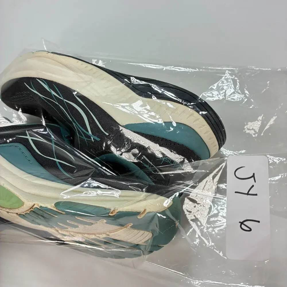 Dansko Pace Teal Black Lace Up Walking Shoes 4205757500 Womens Size US 7.5 EU 38